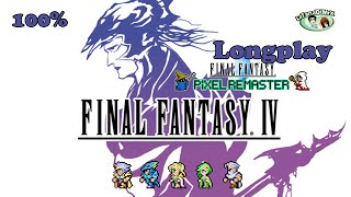 Final Fantasy IV Pixel Remaster 100 Longplay HD [upl. by Spaulding863]