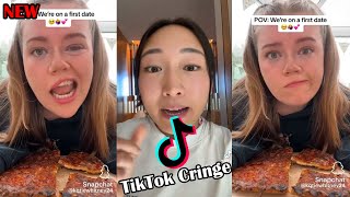 ULTIMATE TIKTOK CRINGE  CRINGETOPIA 💖400 [upl. by Ahsekam]