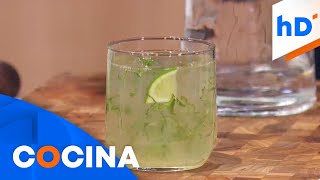 Receta para preparar un refrescante mojito sin alcohol  hoyDía  Telemundo [upl. by Kinna411]