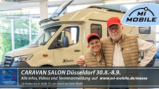 Neue Wohnmobile von Eura Mobil auf dem Caravan Salon Düsseldorf 2024  Wir sind dabei  Vorschau [upl. by Ajroj]