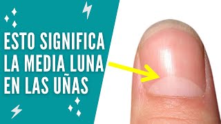 🤚🏻 Que Significa La Media Luna En Las Uñas Esto Nos Dicen Las Lúnulas De Nuestra Salud ✅ [upl. by Hsirap]