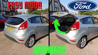 AUTOMATIC BOOT STRUT INSTALL ON FIESTA [upl. by Fisuoy10]