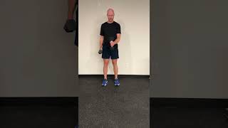 Effective standing dumbbell hammer curls for arm strength [upl. by Ahcirt]