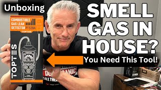 Smell Gas In House  TOPTES PT520A Gas Leak Detector Unboxing  How To Use TOPTES Gas Leak Detector [upl. by Nyvrem]