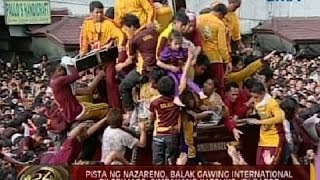 24Oras Pista ng Nazareno balak gawing intl pilgrimage Simbahang Katoliko hindi pabor [upl. by Ger]