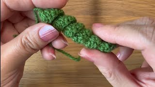 How To Crochet A Curlicue crochetleaf shortvideo tiktok tiktokviralvideo shortreels veryeasy l [upl. by Adidnere]