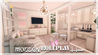 BLOXBURG 40K MODERN ROLEPLAY HOUSE  bloxburg modern house build  bloxburg modern house [upl. by Raf542]