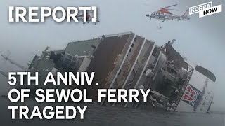 Report 5th anniversary of Sewol ferry sinking in South Korea [upl. by Aylward]