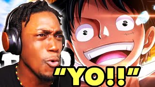 LUFFY RAP is INSANE Anime Rap Reaction rustage [upl. by Menis]