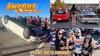 Vegas IFO Coverage 2022 with 2 Step Crash at 120 Danrue Models Show Cars Drags Cars plus more [upl. by Tse690]