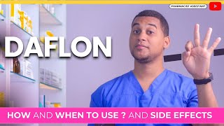 Daflon How to Use It amp 3 Common Side Effects [upl. by Nilo]