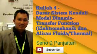 4 Model Dinamis Plant kendalian Sistem Elektromekanik dan Aliran Thermal [upl. by Asina25]