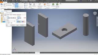 Autodesk Inventor 2018 4  Basic Assembly [upl. by Tnilf467]