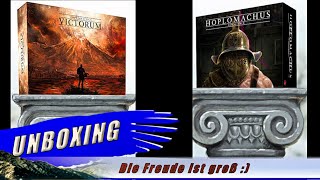 Hoplomachus Victorum  Remastered  Unboxing [upl. by Novaelc]