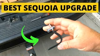 How to fix Your Broken Rear Latch On Your 1st gen 20012007 Toyota Sequoia [upl. by Nussbaum752]