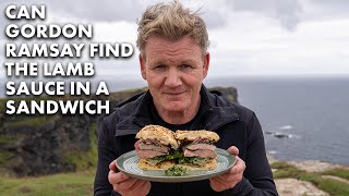 Gordon Ramsay Finds the Lamb SauceIn a Sandwich [upl. by Mae865]