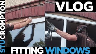 Hardest job EVER Fitting Windows and new tools Work Vlog [upl. by Repard105]