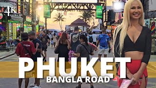 4K 🇹🇭 Phuket 2023 How is Bangla road now [upl. by Yesnnyl]