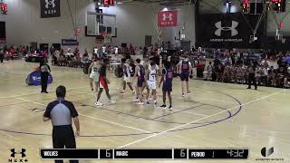 Middlesex Magic v Illinois Wolves W 6045  UAA 17u Sweet 16 [upl. by Sabina]