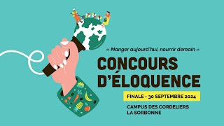 Concours dÉloquence  Finale au Campus des Cordeliers [upl. by Almund]