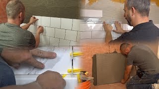 4 Types of DIY Bathroom Wall Tile Installations You Will LOVE [upl. by Anisirhc]