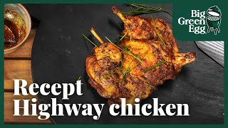 Lekkerste HIGHWAY CHICKEN aka Road Kill Chicken Zo blijft kip perfect SAPPIG [upl. by Introc38]