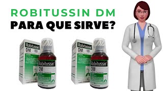 ROBITUSSIN DM que es y para que sirve robitussin dm como tomar robitussin dm jarabe [upl. by Honora]