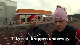 Tips til intervalltrening 1000 meter på bane Enkel trening [upl. by Naed]