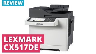 Printerland Review Lexmark CX517de A4 Colour Multifunction Laser Printer [upl. by Norraa457]