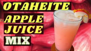 Jamaican Apple Juice Otaheite apple RECIPE  HARVESTING Otaheite Apples [upl. by Ardnasela]