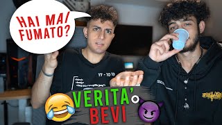 VERITA o BEVI IMBARAZZANTE con mio FRATELLO  finito davvero maleðŸ˜‚ [upl. by Domingo]