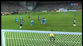 Incroyable but de Ronaldinho AtléticoMG 52 Arsenal de Sarandí  Libertadores 03042013 [upl. by Ramej]