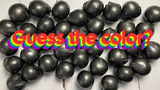 ASMR Clay Cracking  Guess The Color Game No Talking claycracking guessthecolorgame [upl. by Kenwee]