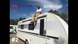 Adria Alpina 663 HT Karavan [upl. by Orvie657]