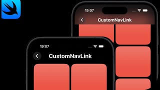 Custom NavigationLink With Animation [upl. by Maroj]