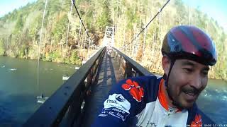 Reliance TN Gravel Grinder bicycle Ride video 12 2 2018 [upl. by Schapira]