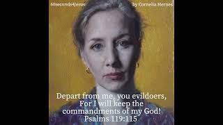 Depart from me you evildoers For I will keep the commandments of my God [upl. by Eohce]