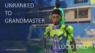 Educational Unranked to GM Lúcio only  Overwatch 2  Ep1 Placements [upl. by Aoh861]