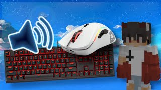 1000 FPS Bedwars ASMR Keyboard  Mouse Sounds [upl. by Groh597]