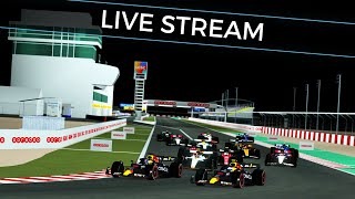 F1 2023  Qatar Grand Prix Live Stream  rFactor 2 [upl. by Kenweigh]