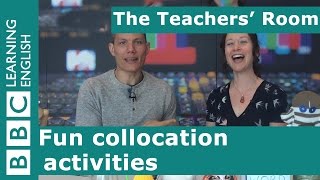 The Teachers Room Fun collocation activities [upl. by Arahd]