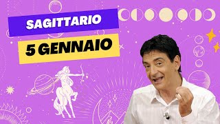 Sagittario ♐️ Venerdì 5 Gennaio 🔮 Oroscopo Paolo Fox  Byebye a Marte che se ne va [upl. by Nepean]