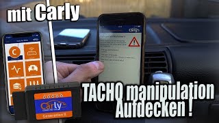 BMW  mit Carly Tachomanipulation Aufdecken  GebrauchtwagenCheck [upl. by Louanne]