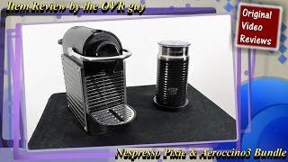 Nespresso Pixie Espresso Machine amp Aeroccino3 Milk Frother Bundle Review [upl. by Ybanrab]