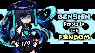 Genshin Impact reacts to The Fandom  1  GI X Gacha Club  ʟɪʟᴀᴄ—ᴀᴍᴇᴛʜʏsᴛ [upl. by Ahselef]