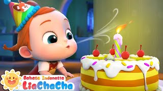 Lagu Bayi Tiup Lilin  Lagu Ulang Tahun🎂🎉  Lagu Lucu  Lagu Anak  LiaChaCha Bahasa Indonesia [upl. by Ahsemad]