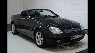 MercedesBenz SLK 200 Kompressor 1999 Andradite Green metallicVIDEO wwwERclassicscom [upl. by Riker712]