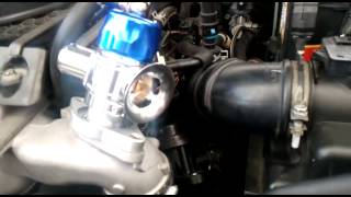 Valvula de alivio turbo smart en mazda cx7 23 turbo blow off bov [upl. by Alrich15]