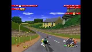 Moto Racer  PS1 Gameplay [upl. by Nic]