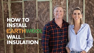 AU DIY How to install Earthwool® wall insulation [upl. by Eceinwahs207]